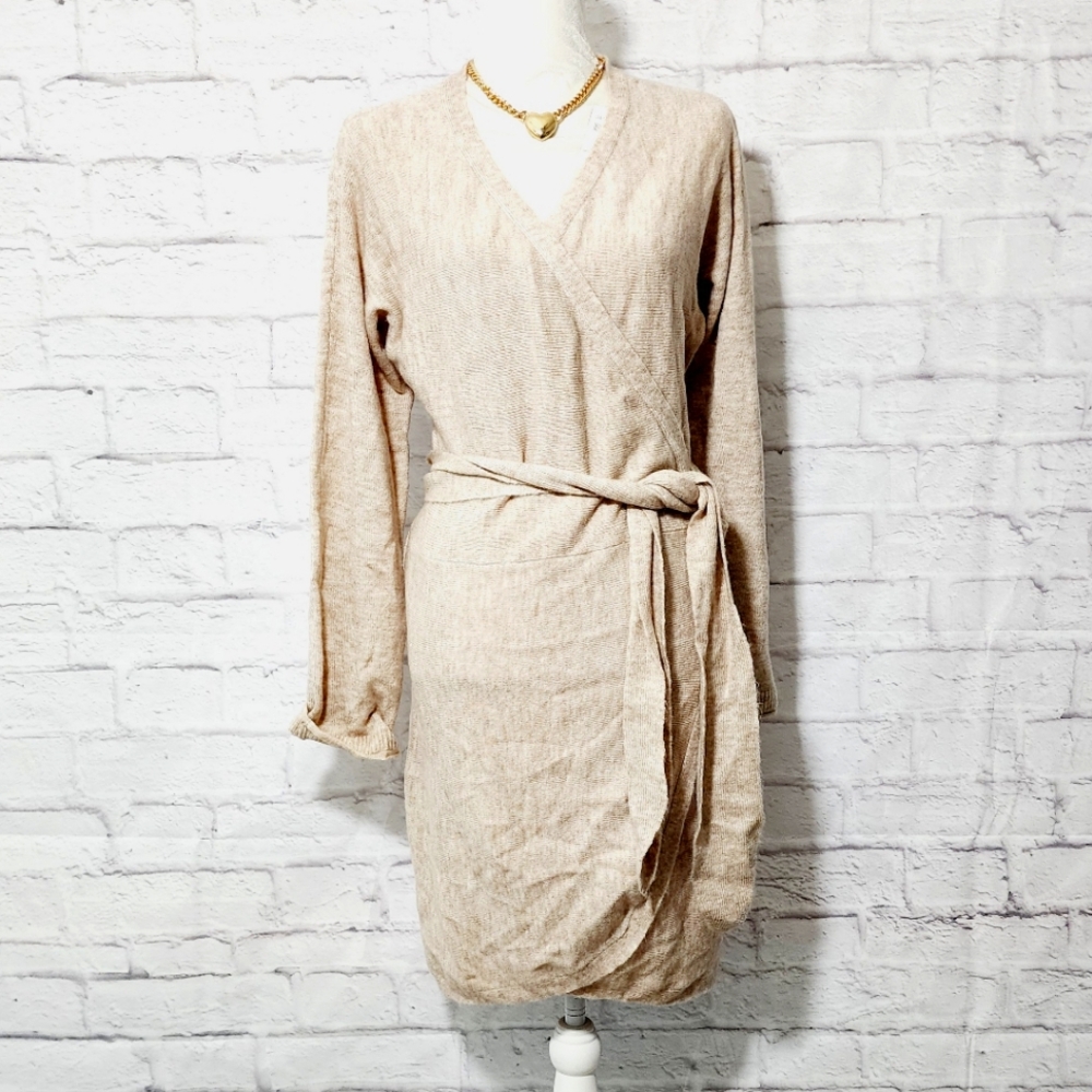 Abercrombie & Fitch Soft Knit Wrap Sweater
